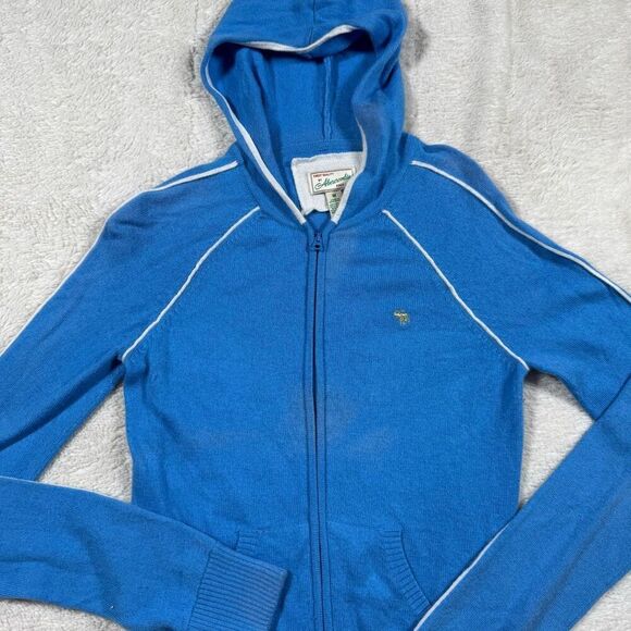 Vintage Y2K Abercrombie & Fitch Women’s Zip Up Hoodie Sweatshirt - Picture 1 of 6